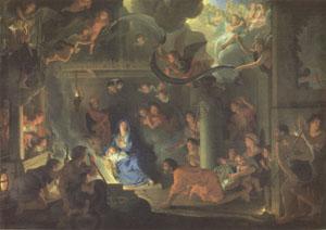 LE BRUN, Charles The Adoration of the Shepherds (mk05) China oil painting art